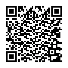 QR-koodi puhelinnumerolle +12026383076