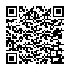 QR-koodi puhelinnumerolle +12026383087