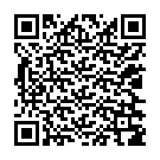 Código QR para número de teléfono +12026386228