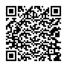 Código QR para número de telefone +12026386235