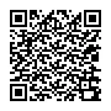 Código QR para número de teléfono +12026390884