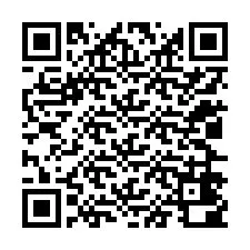 Código QR para número de teléfono +12026400834