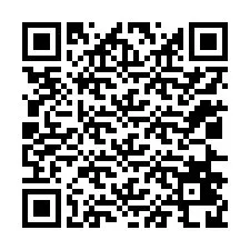 Código QR para número de teléfono +12026428701