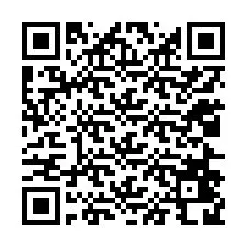 QR код за телефонен номер +12026428712