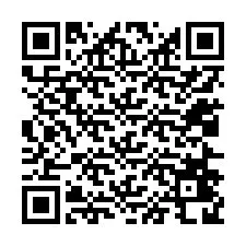 QR-koodi puhelinnumerolle +12026428713