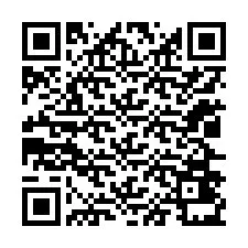 Código QR para número de teléfono +12026431365