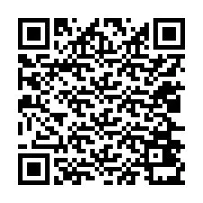 Código QR para número de teléfono +12026431366