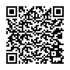 QR код за телефонен номер +12026431368