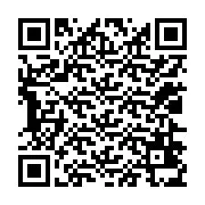 QR код за телефонен номер +12026435559