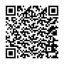 QR-Code für Telefonnummer +12026435859