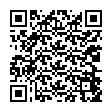 Código QR para número de telefone +12026455622