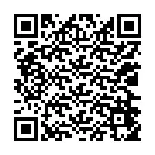 QR-koodi puhelinnumerolle +12026455628