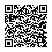 Código QR para número de telefone +12026455635