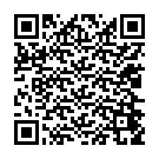 Código QR para número de telefone +12026459266