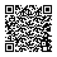 QR-koodi puhelinnumerolle +12026460778