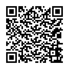 QR-koodi puhelinnumerolle +12026463845