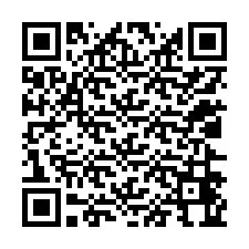 QR-koodi puhelinnumerolle +12026464058