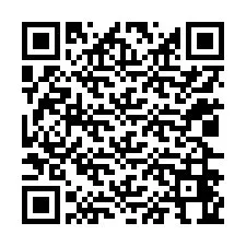 QR-koodi puhelinnumerolle +12026464060