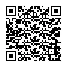 QR-koodi puhelinnumerolle +12026471839