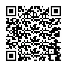 Código QR para número de teléfono +12026488688