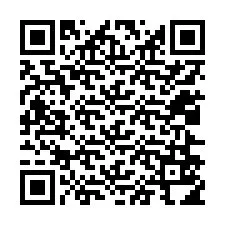 Código QR para número de telefone +12026514253