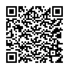 QR-Code für Telefonnummer +12026514258