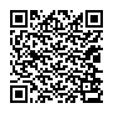 Código QR para número de telefone +12026533275