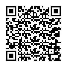 QR-koodi puhelinnumerolle +12026535818