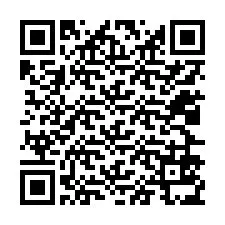 Código QR para número de teléfono +12026535823