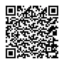 QR-koodi puhelinnumerolle +12026535841