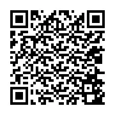 QR-код для номера телефона +12026542746