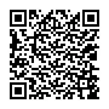 Código QR para número de teléfono +12026546158