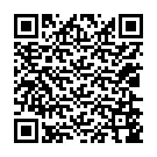 QR kód a telefonszámhoz +12026546159