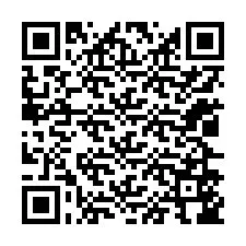 Código QR para número de telefone +12026546165