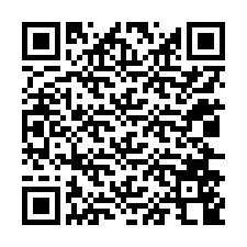 QR kód a telefonszámhoz +12026548790