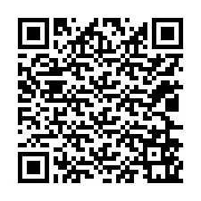 QR-koodi puhelinnumerolle +12026561121