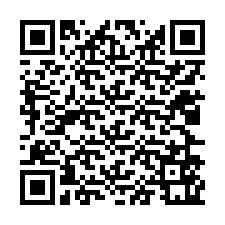 Código QR para número de teléfono +12026561122