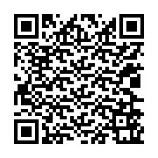 QR-koodi puhelinnumerolle +12026561130