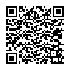 Kode QR untuk nomor Telepon +12026561133