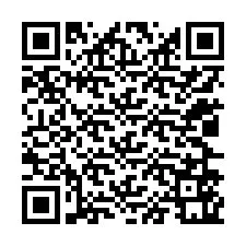 QR-koodi puhelinnumerolle +12026561134