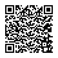 Código QR para número de teléfono +12026562513