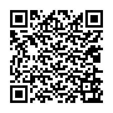 QR-koodi puhelinnumerolle +12026563142