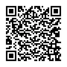 QR-koodi puhelinnumerolle +12026569062