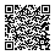 QR код за телефонен номер +12026578621