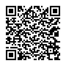 QR-Code für Telefonnummer +12026578625