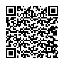 QR-koodi puhelinnumerolle +12026579232