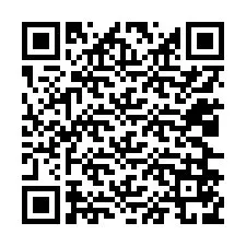 QR-koodi puhelinnumerolle +12026579233