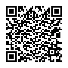 Código QR para número de teléfono +12026579245