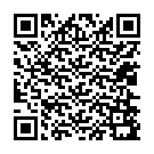 QR-koodi puhelinnumerolle +12026591257