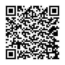 QR-koodi puhelinnumerolle +12026595699